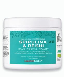 Spirulina & Reishi BIO – tabletki Superionherbs